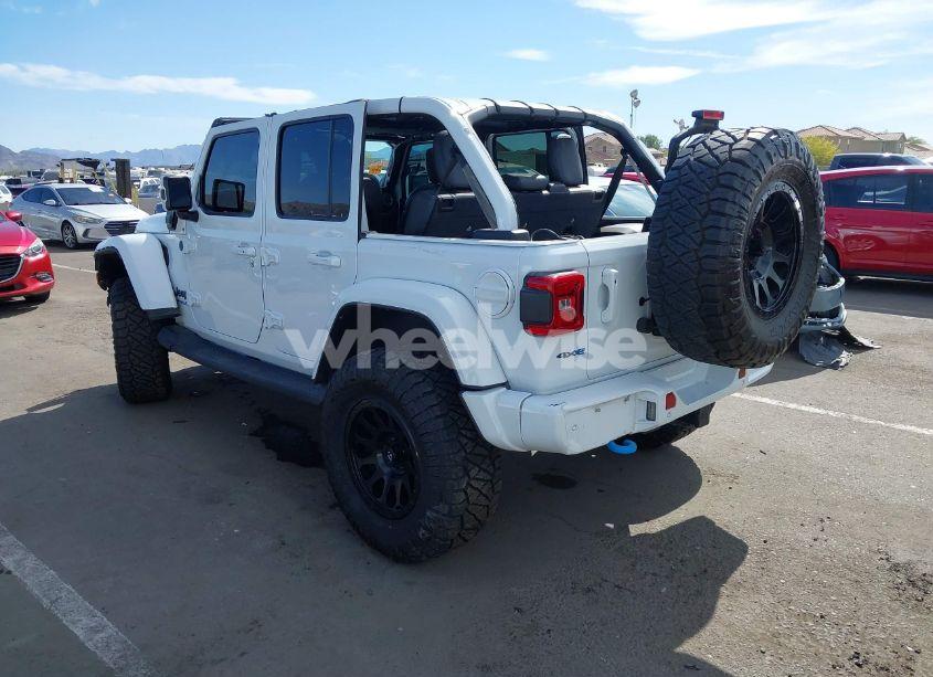 Photo 3 of 2021 Jeep Wrangler 4XE UNLIMITED HIGH ALTITUDE 4X4 (VIN 1C4JJXP63MW716690)