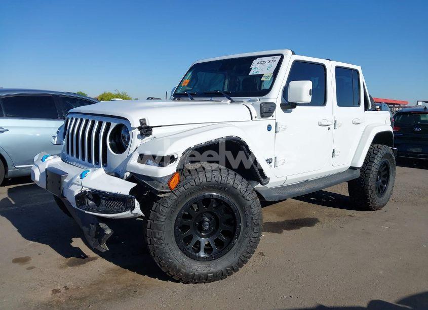 Photo 6 of 2021 Jeep Wrangler 4XE UNLIMITED HIGH ALTITUDE 4X4 (VIN 1C4JJXP63MW716690)