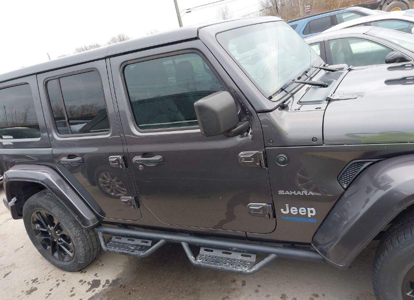 Photo 13 of 2021 Jeep Wrangler 4XE UNLIMITED SAHARA 4X4 (VIN 1C4JJXP63MW771771)