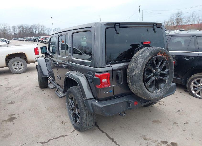 Photo 3 of 2021 Jeep Wrangler 4XE UNLIMITED SAHARA 4X4 (VIN 1C4JJXP63MW771771)