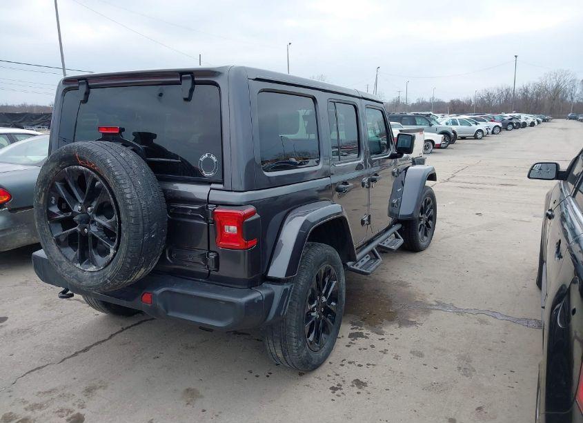 Photo 4 of 2021 Jeep Wrangler 4XE UNLIMITED SAHARA 4X4 (VIN 1C4JJXP63MW771771)