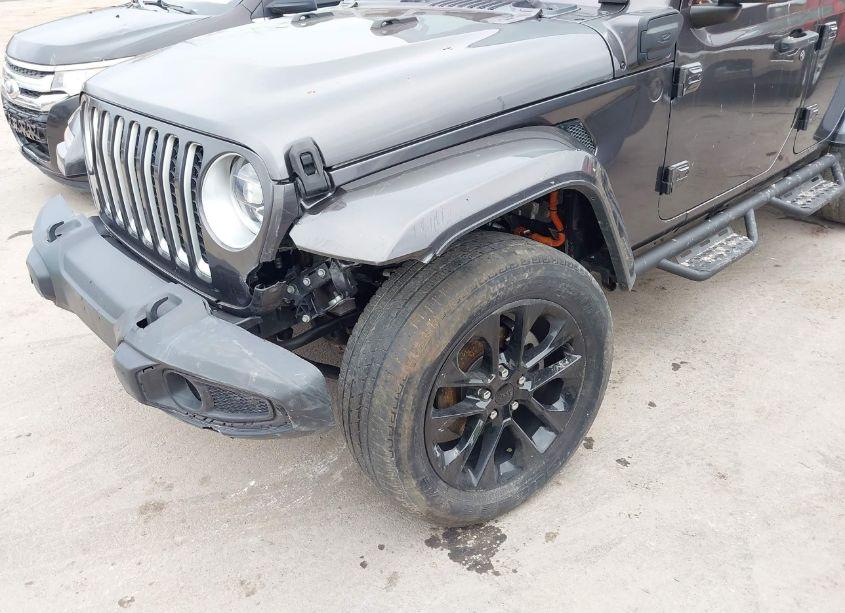 Photo 6 of 2021 Jeep Wrangler 4XE UNLIMITED SAHARA 4X4 (VIN 1C4JJXP63MW771771)