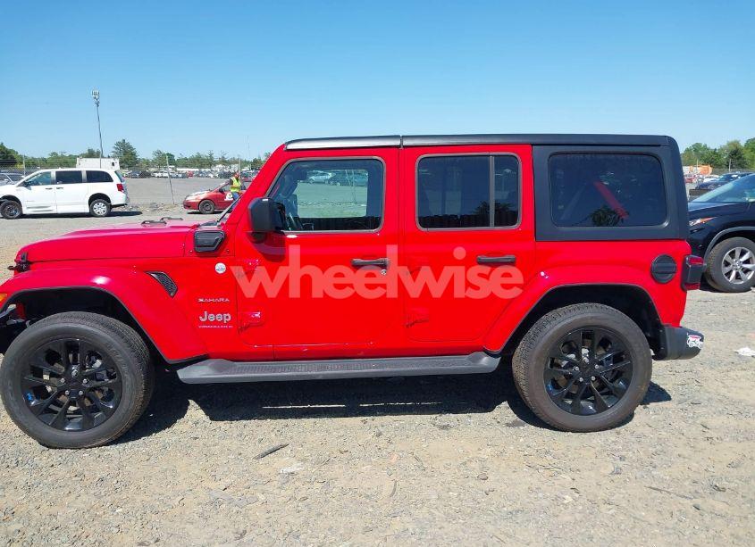 Photo 14 of 2023 Jeep Wrangler 4XE SAHARA 4X4 (VIN 1C4JJXP63PW568190)