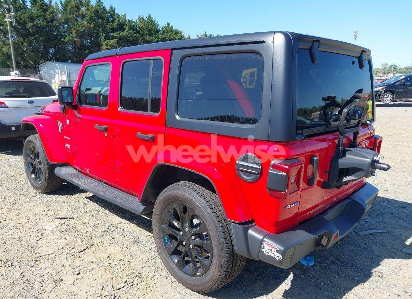 Photo 3 of 2023 Jeep Wrangler 4XE SAHARA 4X4 (VIN 1C4JJXP63PW568190)