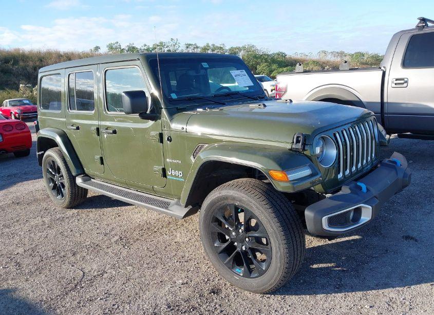 2023 Jeep Wrangler 4XE SAHARA 4X4 (VIN 1C4JJXP64PW501212) main photo