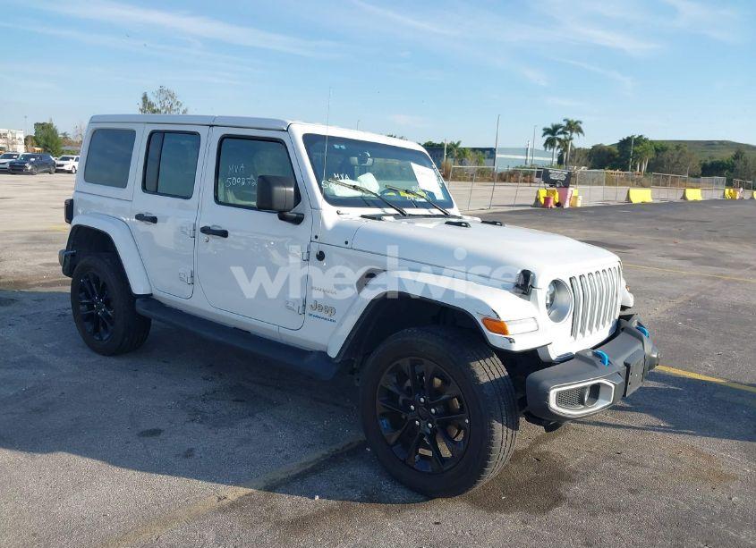 2023 Jeep Wrangler 4XE SAHARA 4X4 (VIN 1C4JJXP64PW627134) main photo