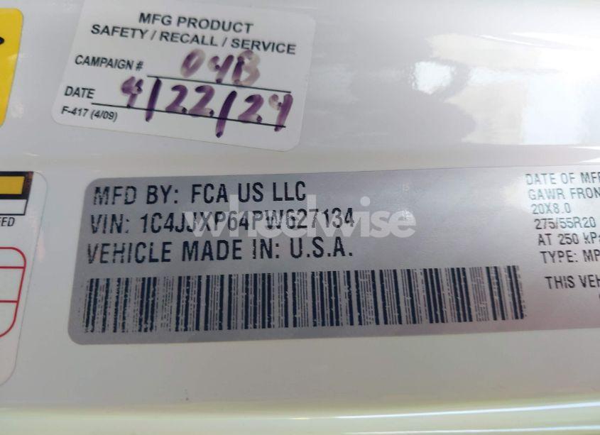 Photo 9 of 2023 Jeep Wrangler 4XE SAHARA 4X4 (VIN 1C4JJXP64PW627134)