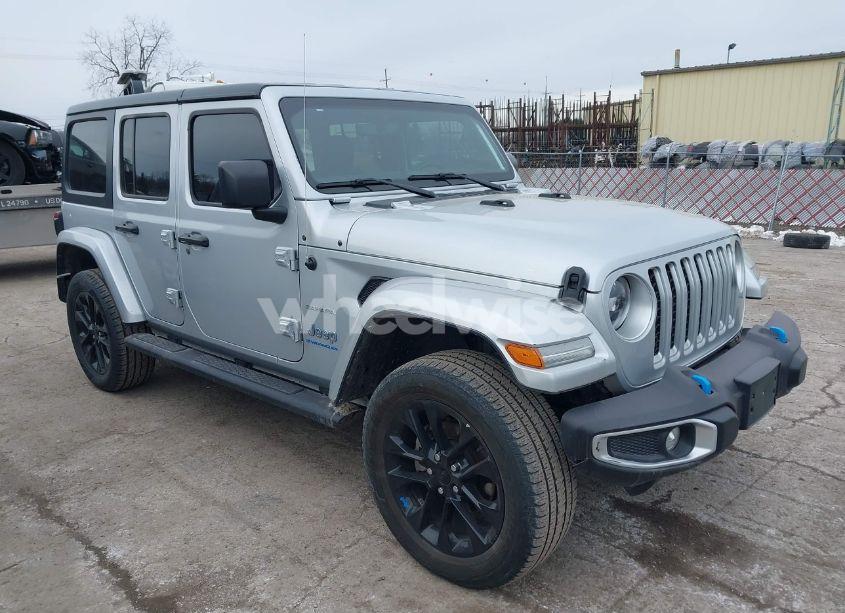 2023 Jeep Wrangler 4XE SAHARA 4X4 (VIN 1C4JJXP64PW661140) main photo