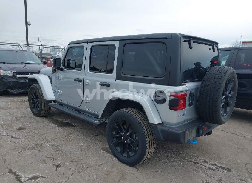 Photo 3 of 2023 Jeep Wrangler 4XE SAHARA 4X4 (VIN 1C4JJXP64PW661140)