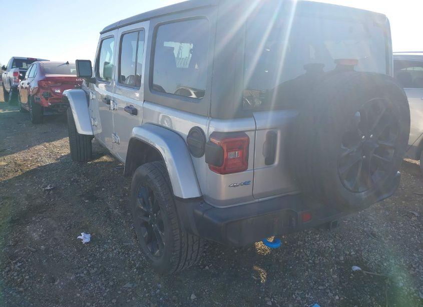 Photo 3 of 2023 Jeep Wrangler 4XE SAHARA 4X4 (VIN 1C4JJXP64PW695871)