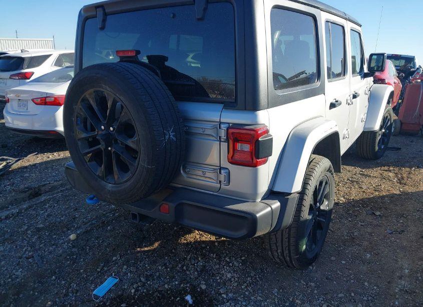 Photo 4 of 2023 Jeep Wrangler 4XE SAHARA 4X4 (VIN 1C4JJXP64PW695871)