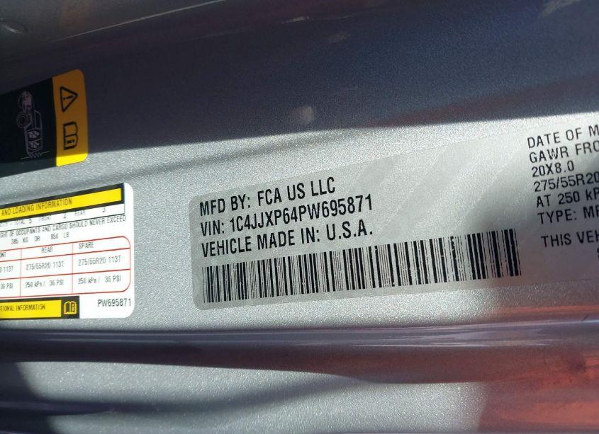 Photo 9 of 2023 Jeep Wrangler 4XE SAHARA 4X4 (VIN 1C4JJXP64PW695871)