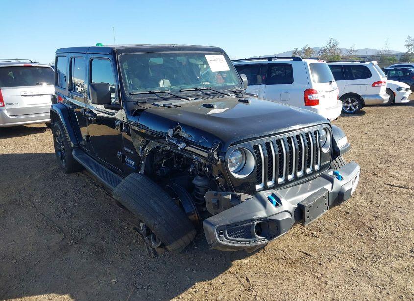 2023 Jeep Wrangler 4XE SAHARA 4X4 (VIN 1C4JJXP65PW552864) main photo