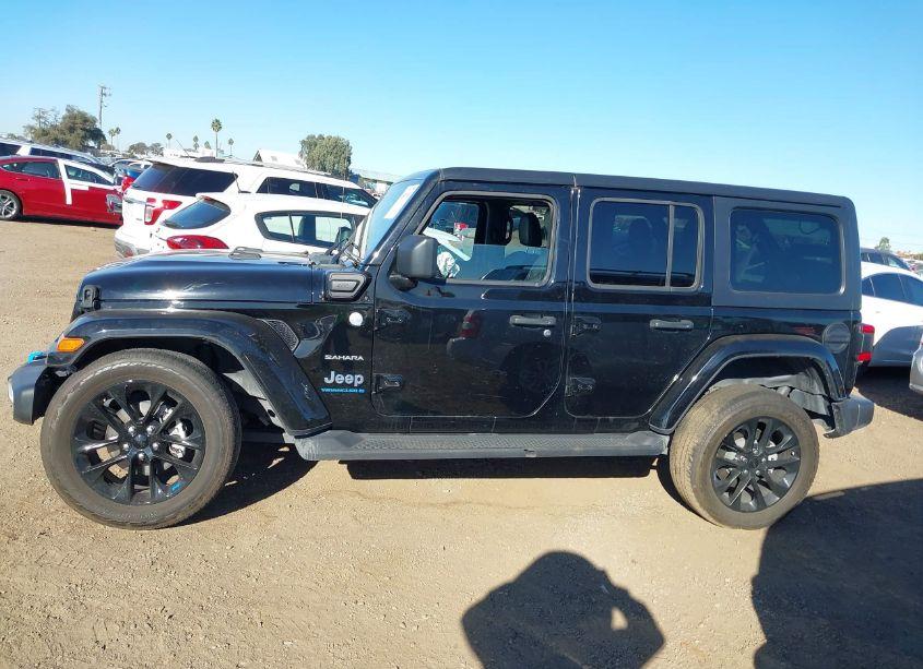 Photo 15 of 2023 Jeep Wrangler 4XE SAHARA 4X4 (VIN 1C4JJXP65PW552864)