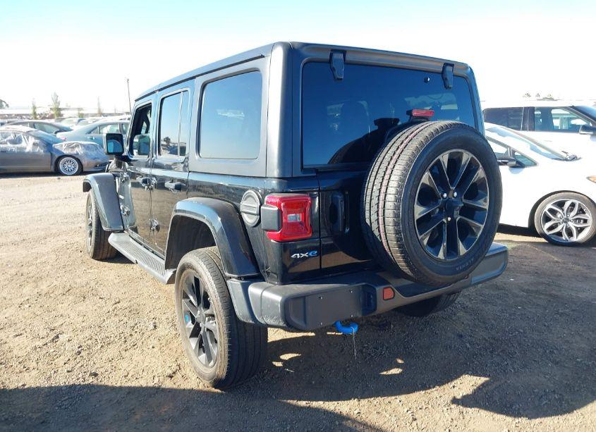 Photo 3 of 2023 Jeep Wrangler 4XE SAHARA 4X4 (VIN 1C4JJXP65PW552864)