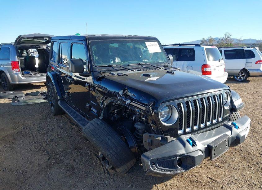 Photo 6 of 2023 Jeep Wrangler 4XE SAHARA 4X4 (VIN 1C4JJXP65PW552864)