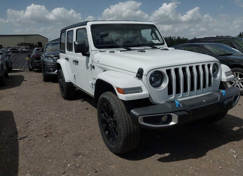 2023 Jeep Wrangler 4XE SAHARA 4X4 (VIN 1C4JJXP65PW630415) main photo