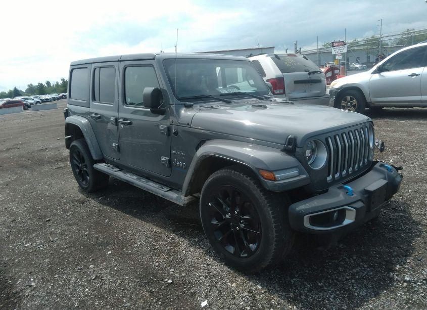 2023 Jeep Wrangler 4XE SAHARA 4X4 (VIN 1C4JJXP65PW652205) main photo