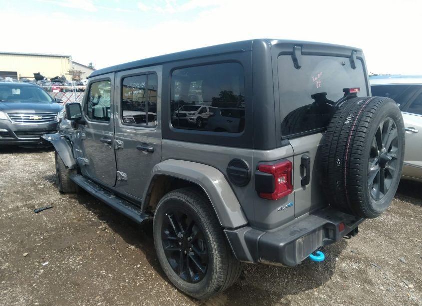 Photo 3 of 2023 Jeep Wrangler 4XE SAHARA 4X4 (VIN 1C4JJXP65PW652205)