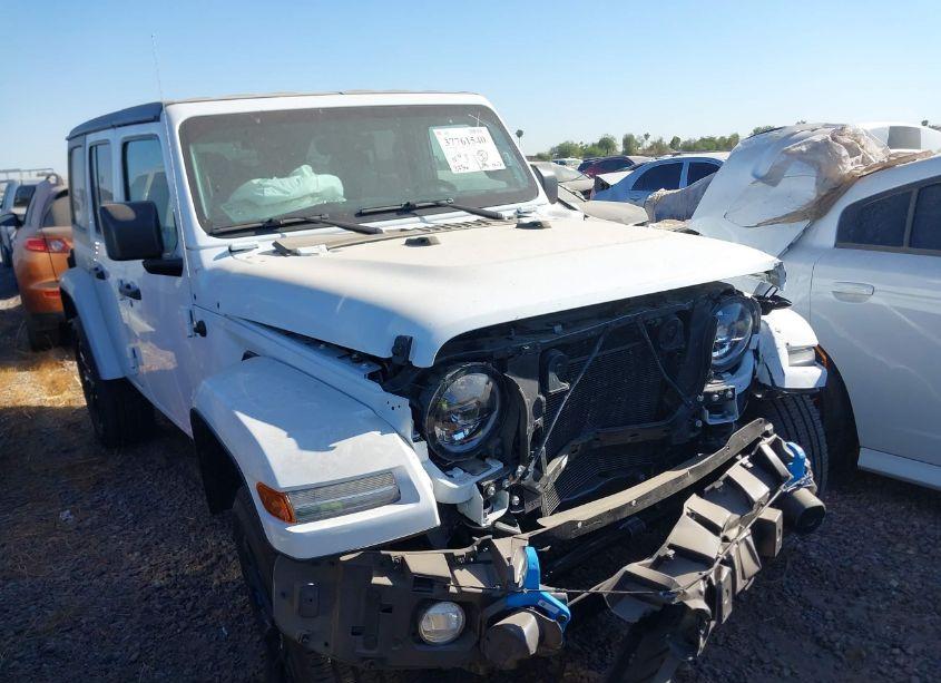 2023 Jeep Wrangler 4XE SAHARA 4X4 (VIN 1C4JJXP65PW696270) main photo