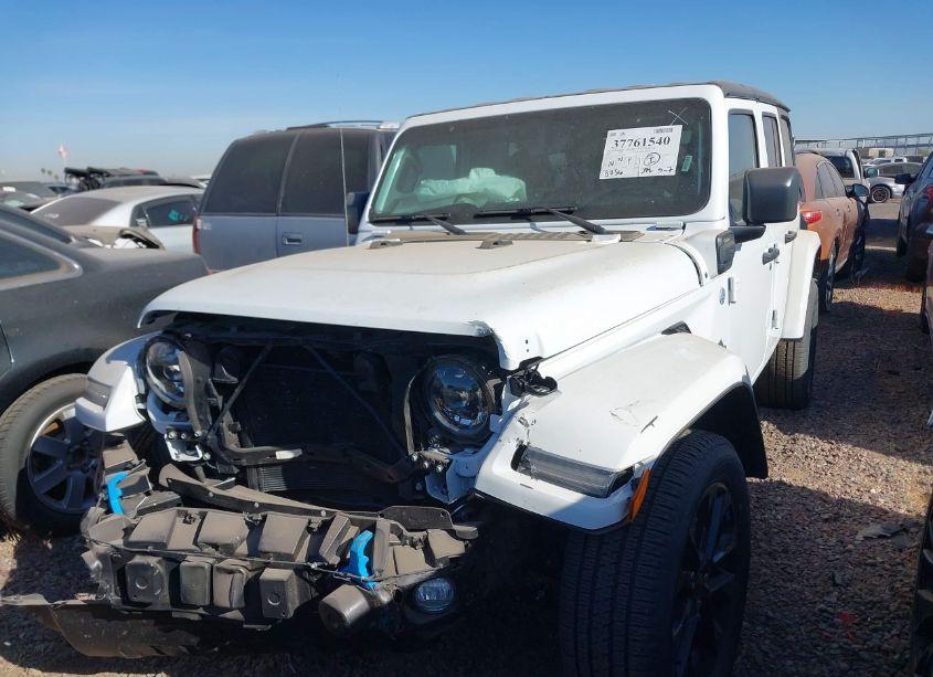 Photo 2 of 2023 Jeep Wrangler 4XE SAHARA 4X4 (VIN 1C4JJXP65PW696270)