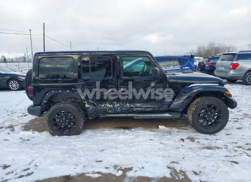 Photo 13 of 2022 Jeep Wrangler 4XE UNLIMITED SAHARA 4X4 (VIN 1C4JJXP66NW113590)
