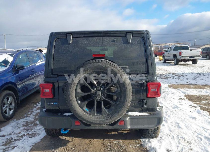 Photo 16 of 2022 Jeep Wrangler 4XE UNLIMITED SAHARA 4X4 (VIN 1C4JJXP66NW113590)