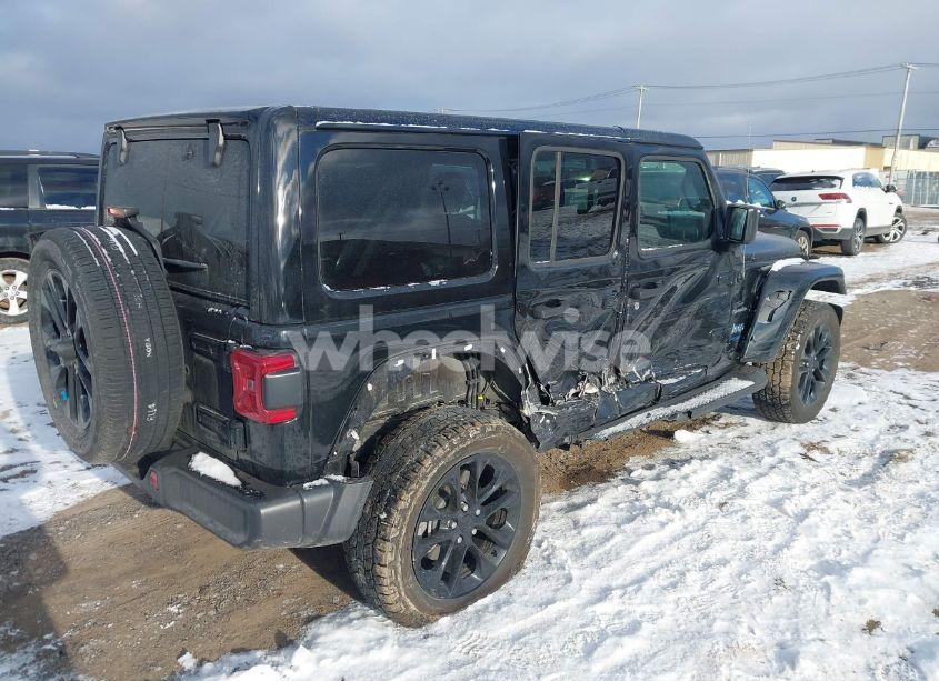 Photo 4 of 2022 Jeep Wrangler 4XE UNLIMITED SAHARA 4X4 (VIN 1C4JJXP66NW113590)