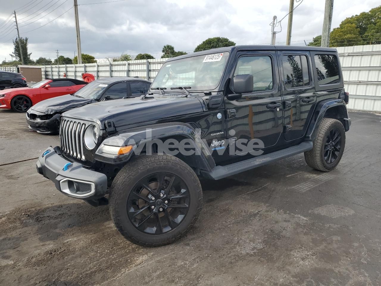 2022 JEEP WRANGLER UNLIMITED SAHARA 4XE (VIN 1C4JJXP66NW114318) main photo