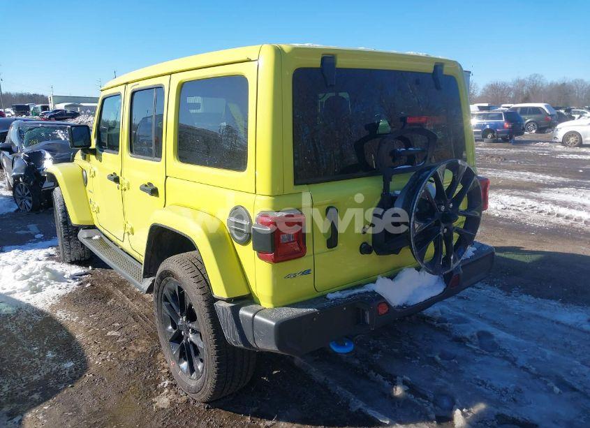 Photo 3 of 2023 Jeep Wrangler 4XE SAHARA 4X4 (VIN 1C4JJXP66PW580527)