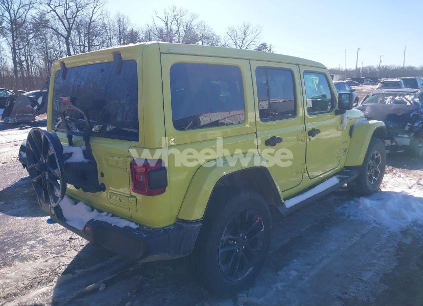 Photo 4 of 2023 Jeep Wrangler 4XE SAHARA 4X4 (VIN 1C4JJXP66PW580527)