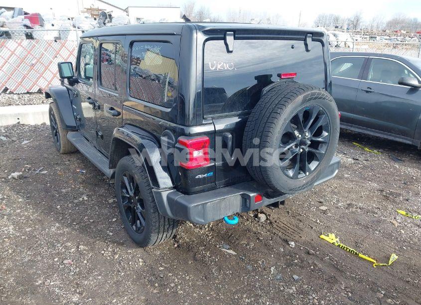 Photo 3 of 2023 Jeep Wrangler 4XE SAHARA 4X4 (VIN 1C4JJXP66PW627104)