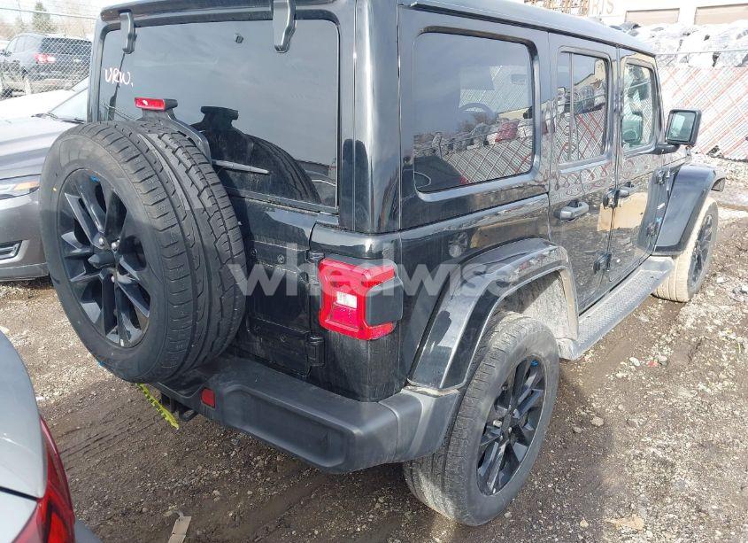 Photo 4 of 2023 Jeep Wrangler 4XE SAHARA 4X4 (VIN 1C4JJXP66PW627104)