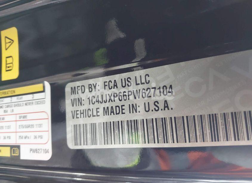 Photo 9 of 2023 Jeep Wrangler 4XE SAHARA 4X4 (VIN 1C4JJXP66PW627104)