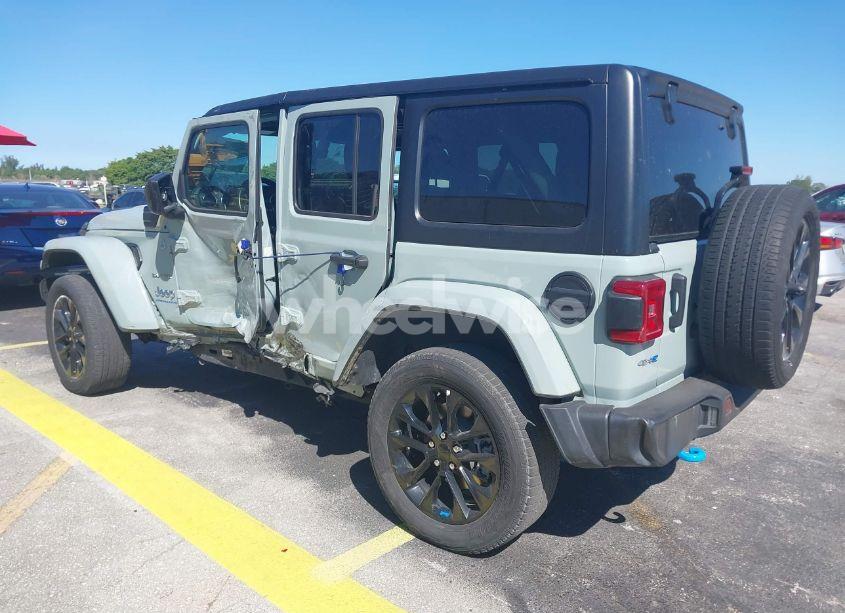 Photo 3 of 2023 Jeep Wrangler 4XE SAHARA 4X4 (VIN 1C4JJXP66PW627264)