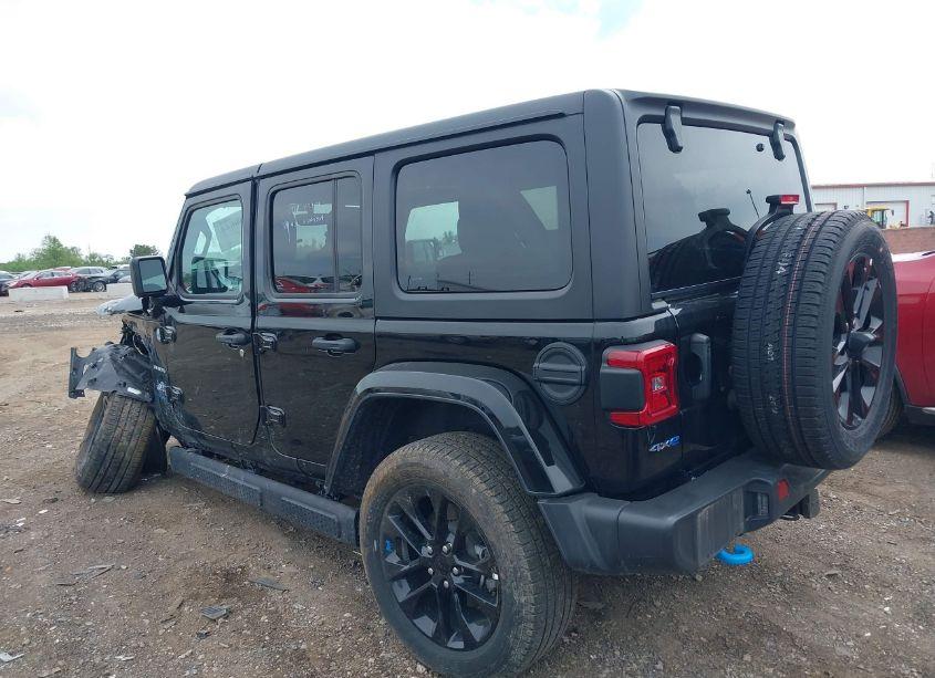 Photo 3 of 2023 Jeep Wrangler 4XE SAHARA 4X4 (VIN 1C4JJXP66PW660992)