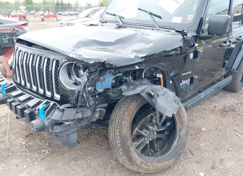 Photo 6 of 2023 Jeep Wrangler 4XE SAHARA 4X4 (VIN 1C4JJXP66PW660992)