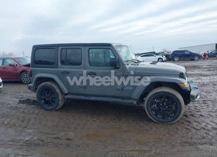 Photo 13 of 2023 Jeep Wrangler 4XE SAHARA 4X4 (VIN 1C4JJXP66PW661009)