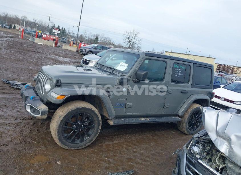Photo 14 of 2023 Jeep Wrangler 4XE SAHARA 4X4 (VIN 1C4JJXP66PW661009)