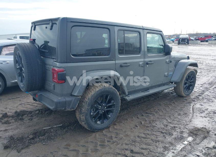 Photo 4 of 2023 Jeep Wrangler 4XE SAHARA 4X4 (VIN 1C4JJXP66PW661009)