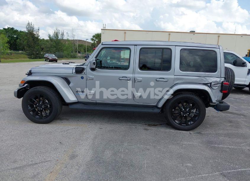 Photo 14 of 2021 Jeep Wrangler 4XE UNLIMITED HIGH ALTITUDE 4X4 (VIN 1C4JJXP67MW686559)