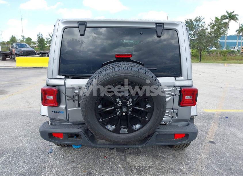 Photo 16 of 2021 Jeep Wrangler 4XE UNLIMITED HIGH ALTITUDE 4X4 (VIN 1C4JJXP67MW686559)