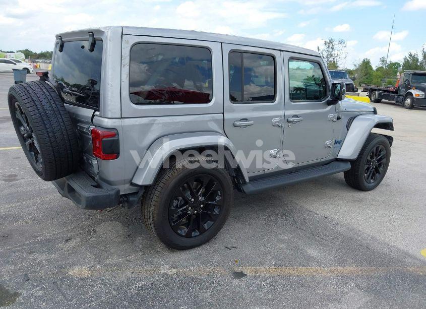Photo 4 of 2021 Jeep Wrangler 4XE UNLIMITED HIGH ALTITUDE 4X4 (VIN 1C4JJXP67MW686559)
