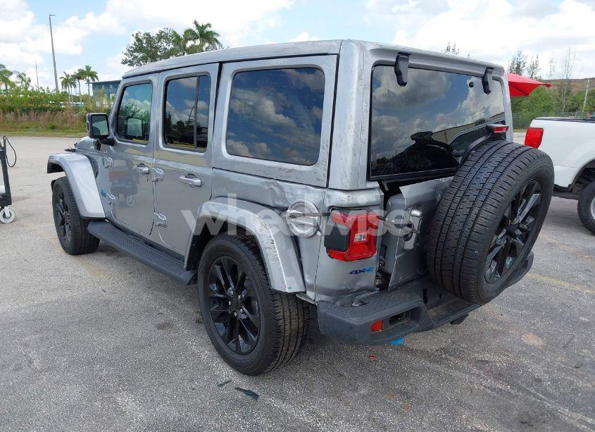 Photo 6 of 2021 Jeep Wrangler 4XE UNLIMITED HIGH ALTITUDE 4X4 (VIN 1C4JJXP67MW686559)