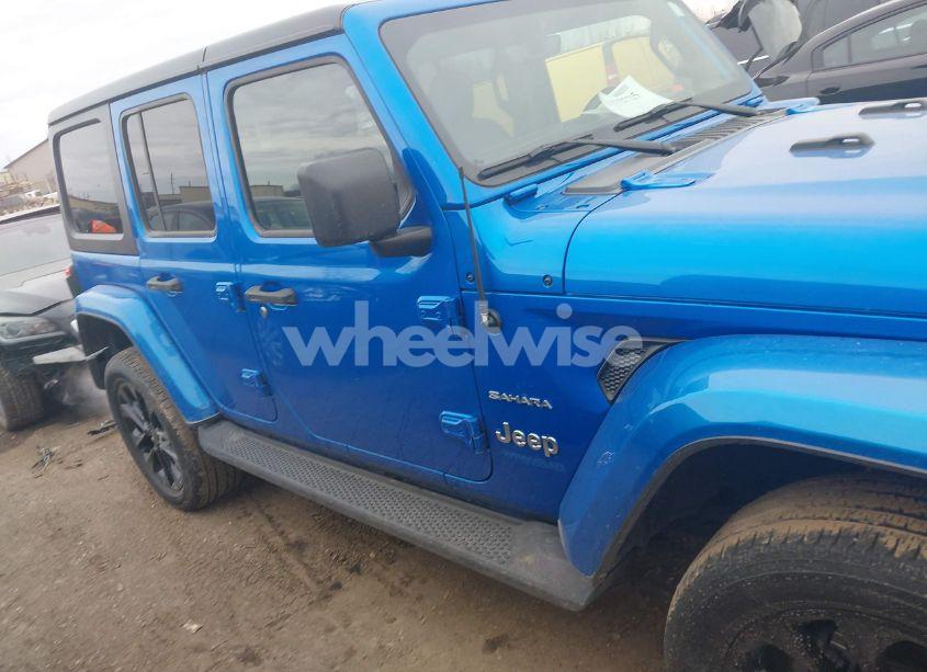 Photo 13 of 2021 Jeep Wrangler 4XE UNLIMITED SAHARA 4X4 (VIN 1C4JJXP67MW787309)