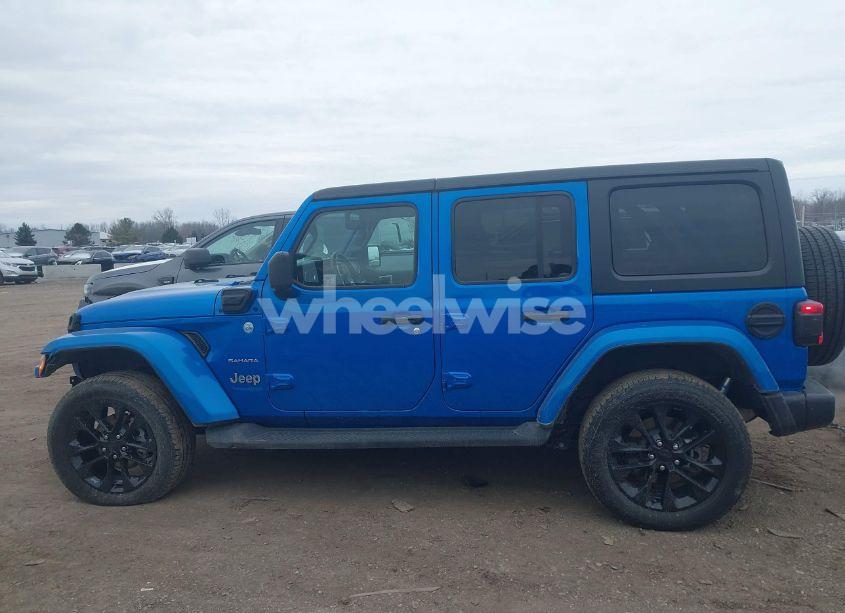 Photo 14 of 2021 Jeep Wrangler 4XE UNLIMITED SAHARA 4X4 (VIN 1C4JJXP67MW787309)