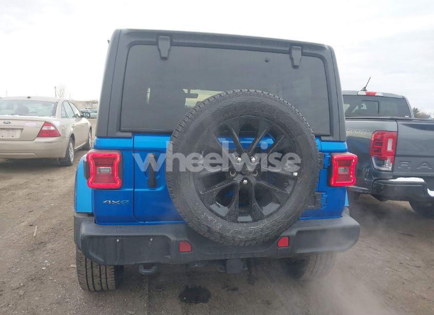 Photo 16 of 2021 Jeep Wrangler 4XE UNLIMITED SAHARA 4X4 (VIN 1C4JJXP67MW787309)