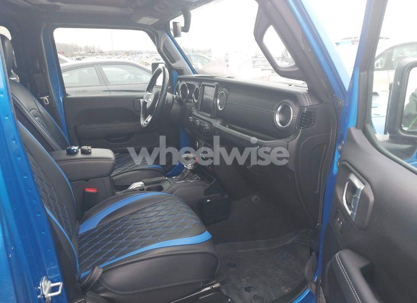 Photo 5 of 2021 Jeep Wrangler 4XE UNLIMITED SAHARA 4X4 (VIN 1C4JJXP67MW787309)