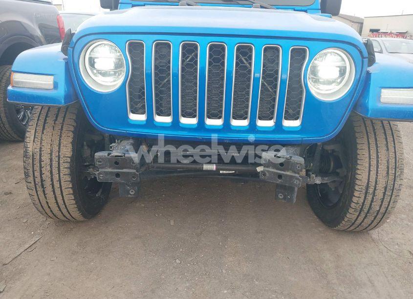 Photo 6 of 2021 Jeep Wrangler 4XE UNLIMITED SAHARA 4X4 (VIN 1C4JJXP67MW787309)