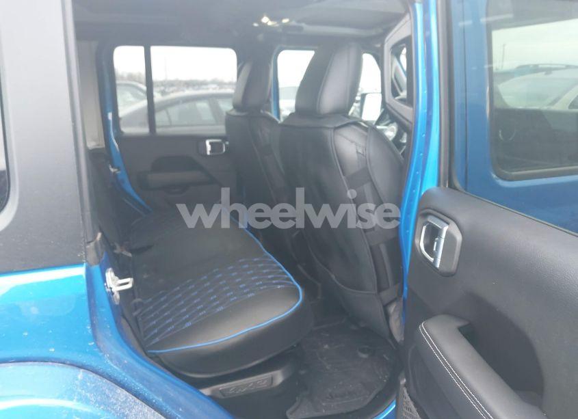 Photo 8 of 2021 Jeep Wrangler 4XE UNLIMITED SAHARA 4X4 (VIN 1C4JJXP67MW787309)